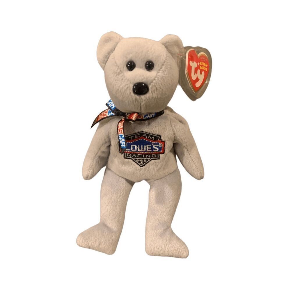 Ty Beanie Baby Jimmie Johnson #48 the Nascar Bear